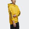 Adidas Fitness Sports Pullover Hoodie Men Tops Gold GM4434