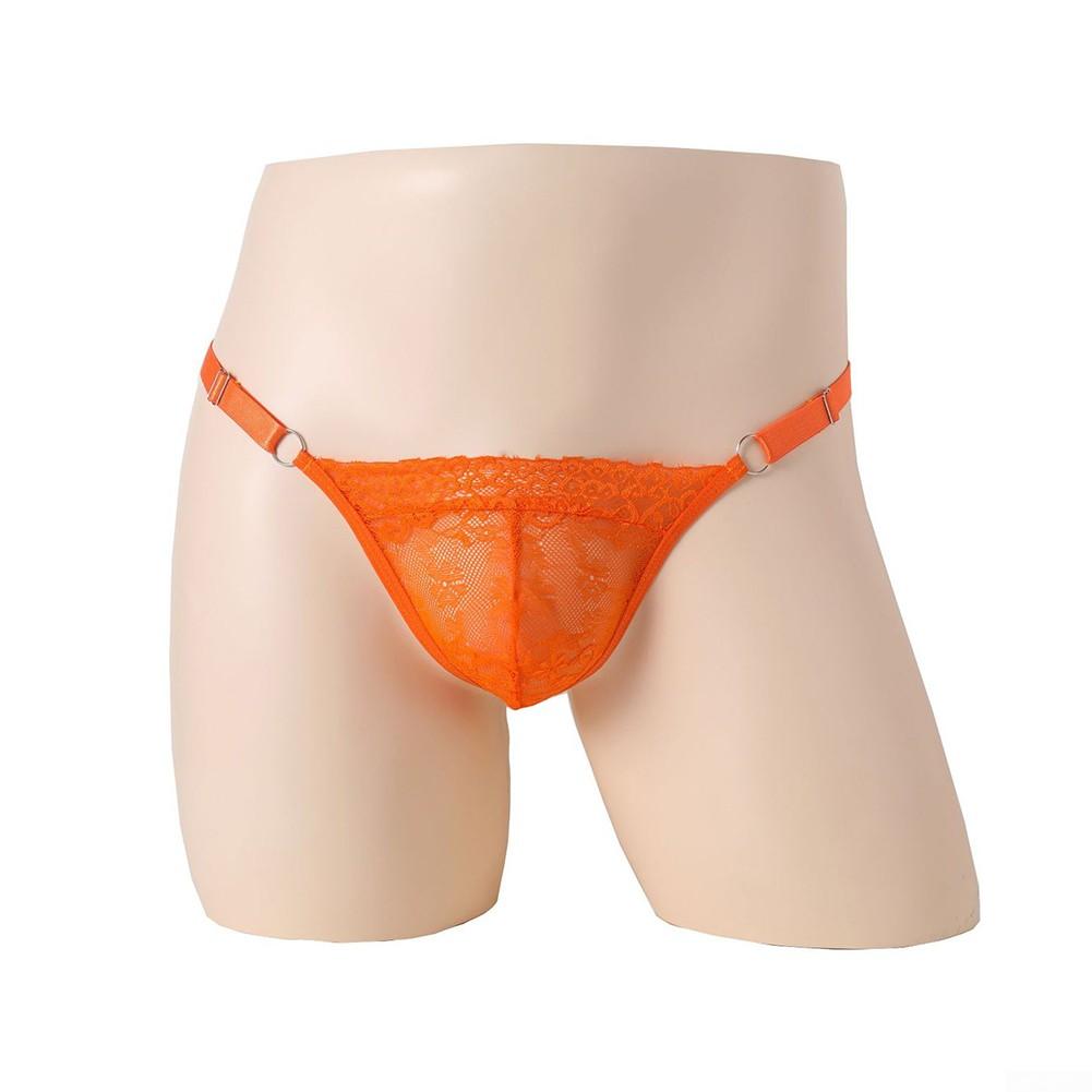 Underwear Lace Thongs Briefs Bulge Pouch G-String Low Waist