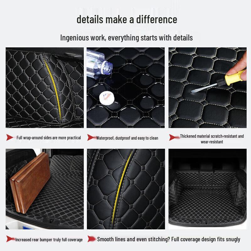 Trunk Mat Liner for 06-11/12-14 Classic Ford Focus Hatchback