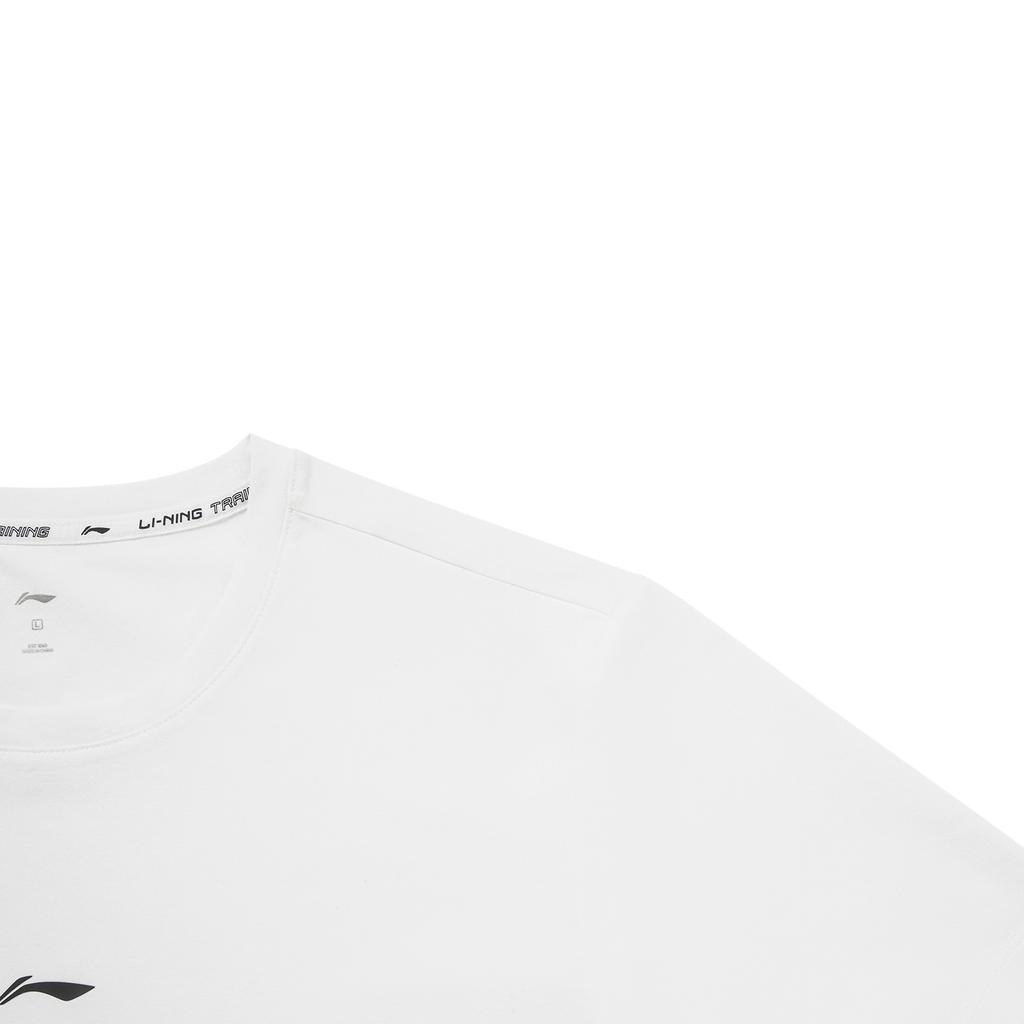Li-Ning Moisture Wicking Quick Dry Logo Round Neck T-Shirt Men tops ATSW199-1