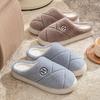 Cotton Slippers Winter 2025 New Indoor Home Thick Bottom Household Fluffy Slippers Winter