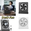 Folding Small USB Fan Lightweight Ultra-thin Mini Fan Simple Desk Fan  Outdoor