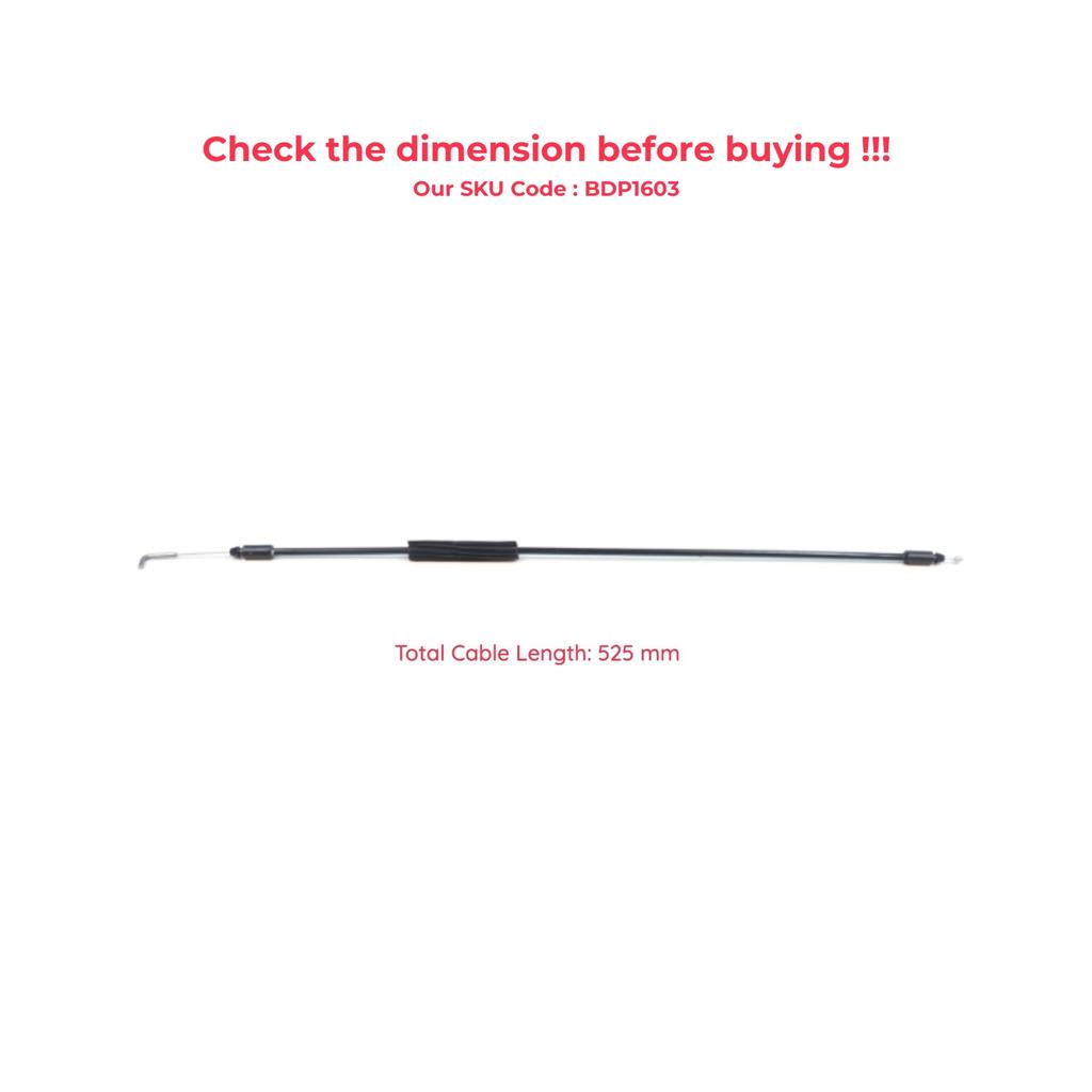 BDP1603 Side Sliding Door Lock Release Cable for Renault Master MK3 Opel Vauxhall Movano B Nissan NV400 826703236R 8200766635