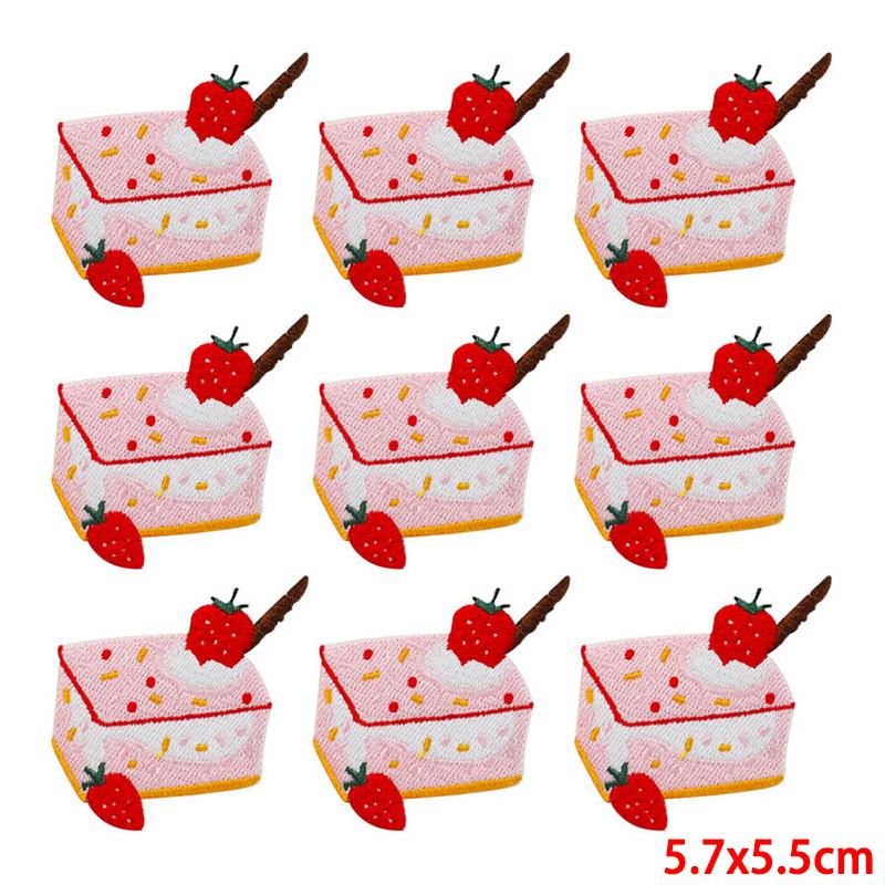 10 teile/los Großhandel Stickerei Patch Eisen Auf Patches Für Kleidung Patches Auf Kleidung Jacken Dekor Applikation Nähen Liefert