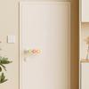 Flower Door Handle Anti-collision Pad Stopper Wall Silicone Door Protector Universal Floral Door Lever Mount