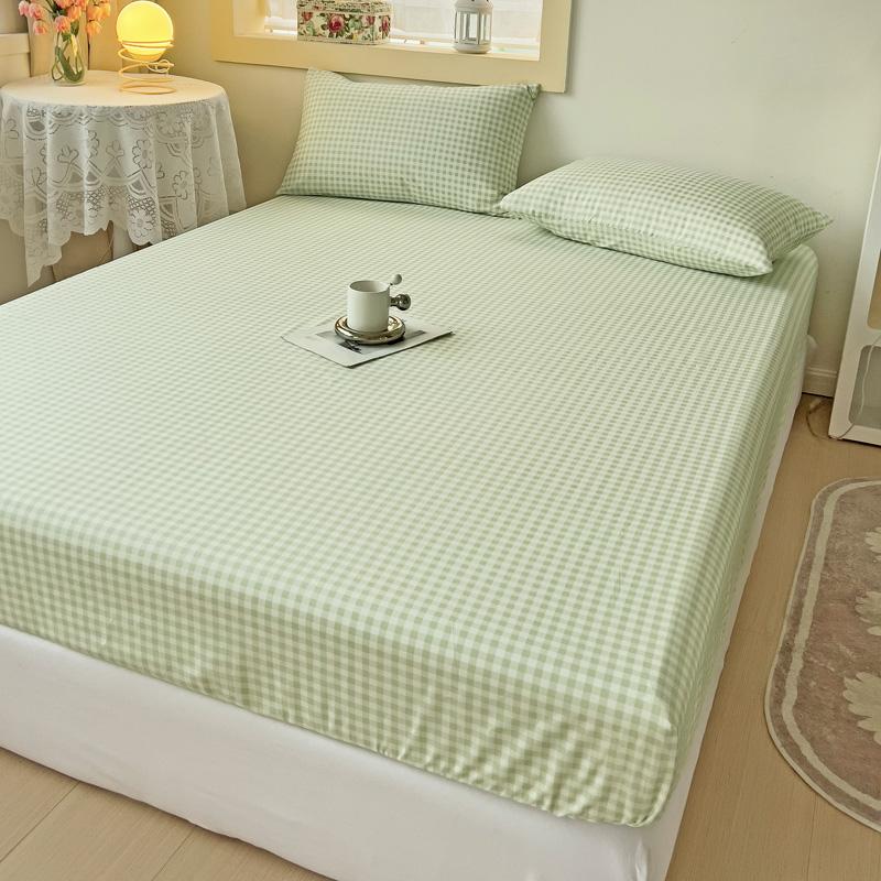 Cearceaf cu elastic în stil Stripe, antiderapant, ajustabil, pentru pat dublu, king, queen 90x200 150x200 180x200