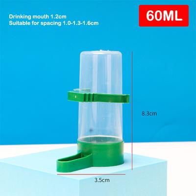 Bird Feeder Water Drinker Automatic Drinking Fountain Pet Parrot Cage Bottle Drinking Cup Bowls Pet Bird Supplies Dispenser