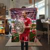 Kane9 Printed Flannel Blanket, soft throw for bedroom sofa, washable,soccer fan merchandise, great gift.