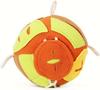 Interactive Dog Toy, Scented Sound Puzzle Ball with Three Handles, Plush Stress Relief Toy, for Medium Breeds, Machine Washable, No Charging Needed