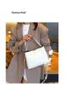 Premium Cowhide Leather Women's Handbag - Elegant, Niche Design, Single Shoulder Bag