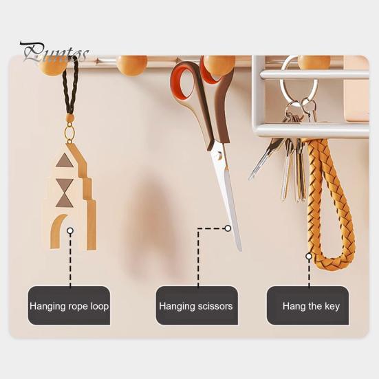 Wall-Mounted Floating Shelves Storage Rack Rustproof Strong Load-Bearing Easy To Install Bookshelf Metal Bracket