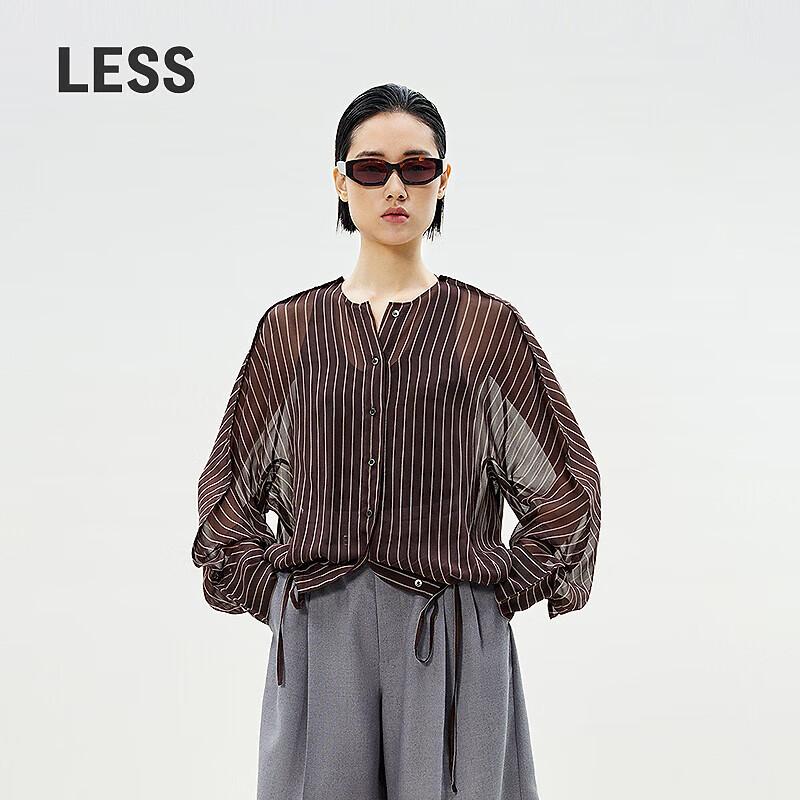 LESS 2025 Summer Round Neck Sleeveless Vest M