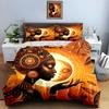 Radiant artistic silhouette. Bedding Duvet cover sets Duvet covers Pillowcases gifts (1 * Duvet Cover 2 * Pillowcases, without duvet insert)