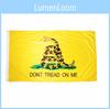 3x5 Gadsden Ft Dont Tread On Me Culpepper Rattlesnake Tea Party Flag Yellow