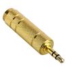 6.5mm 1/4" Female to 3.5mm 1/8" Male Stereo Audio Headphone Jack Converter Plug