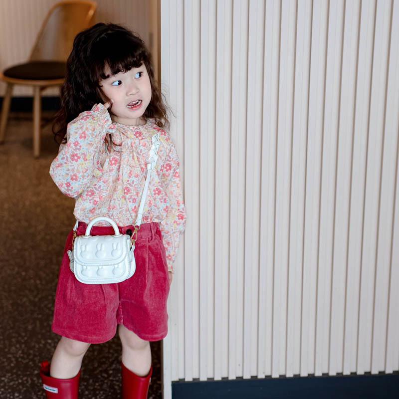 Mini Childrens Small Square Bag Handbag Stylish Girls Printed Crossbody Bag