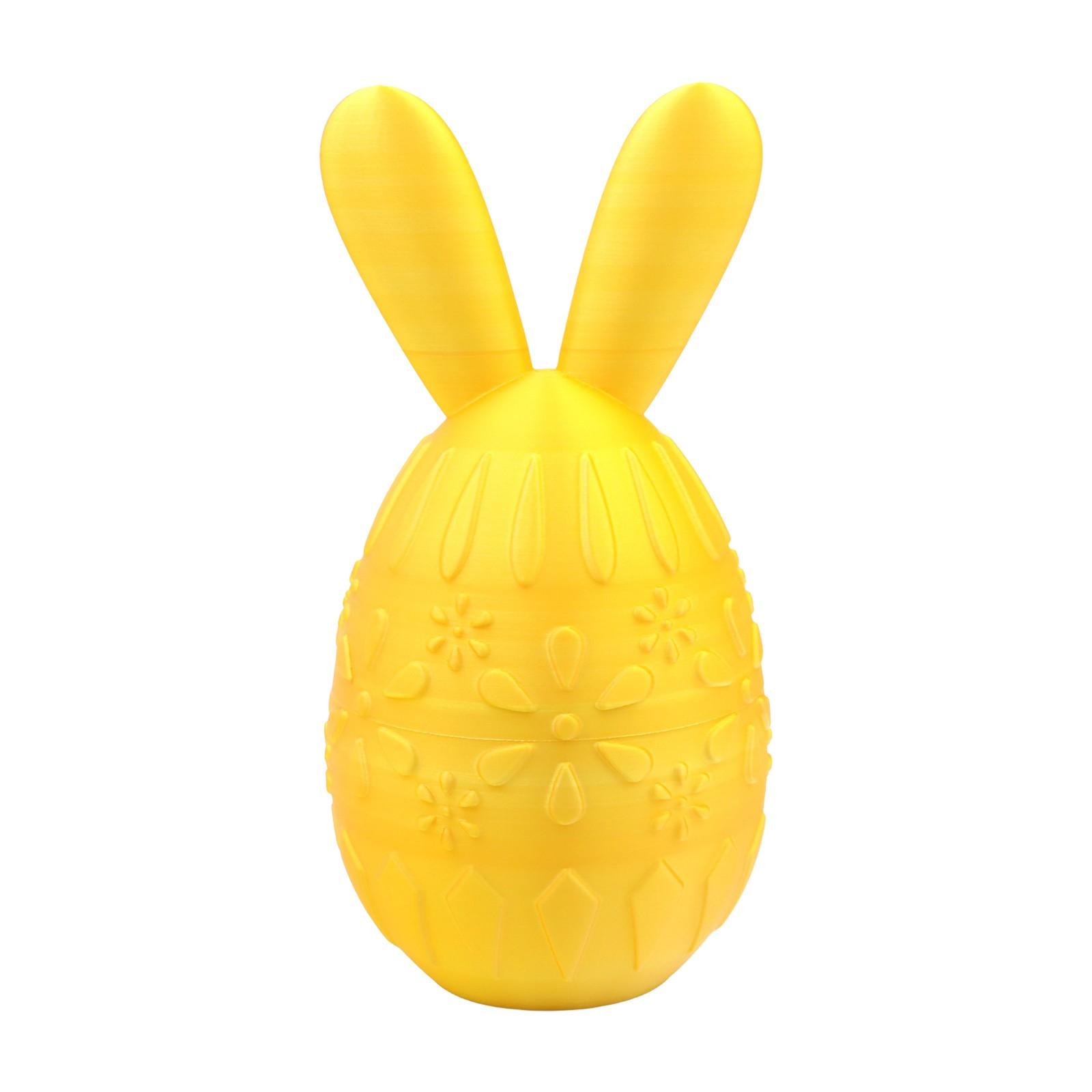 

Пасхальные 3D-печатные игрушки, яйца-кролики, фаршированные пасхальные яйца, подарочные игрушки One Size золотой