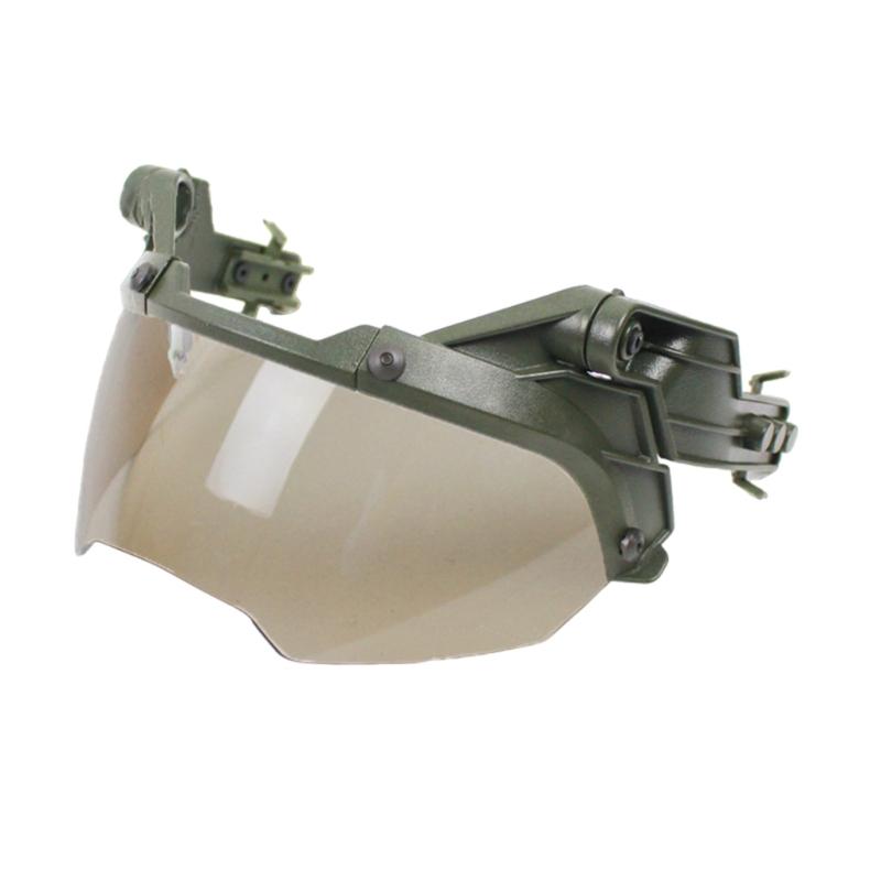Taktische Helme Brillen Abnehmbar Langlebigkeit Brillen Airsofts Paintball Brillen für Outdoor-Sportarten und Training