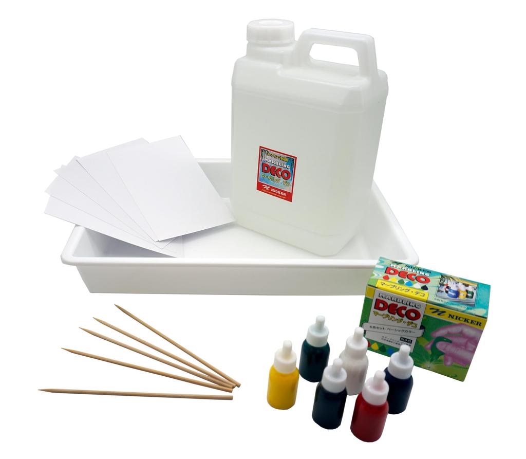 Nicker Color Marbling Deco Junior Kit MD-JRK