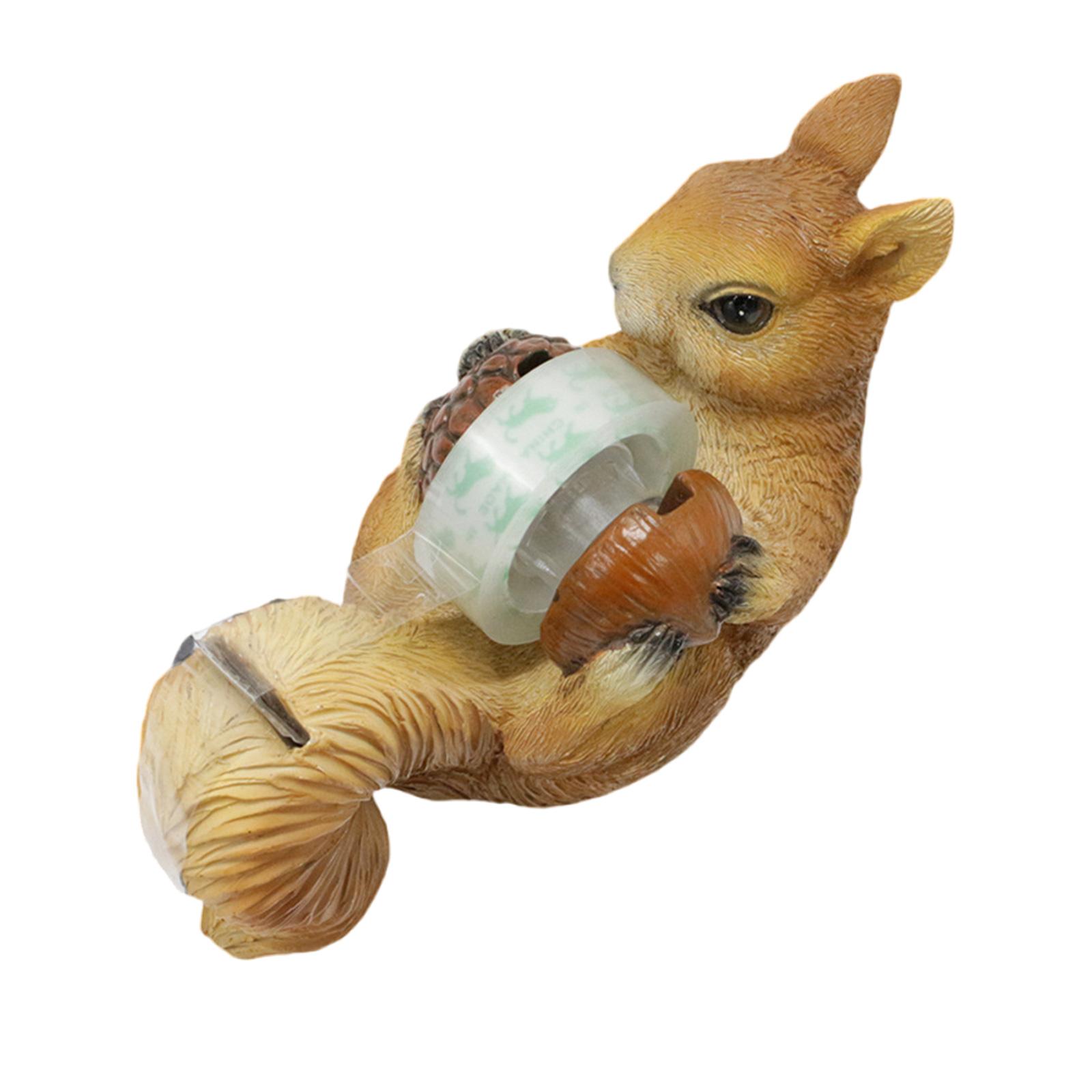 

Диспенсер для скотча Squirrel, практичный резак для скотча, инструмент для скрапбукинга, основа для резки скотча, простые в использовании настольные принадлежности