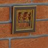 Vintage Dhokra Brass Wall Art Frame | Handmade Tribal Bastar Craft | Ethnic Antique Finish Wall Decor for Living Room