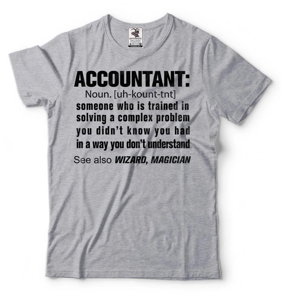 Accountant Noun Funny T-T-shirt Birthday Gift For Accountant T-T-shirt S
