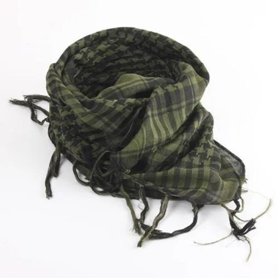 Fashion Military Fashion Lightweight Army Plaid Scarf Unisex Tactical Arab Scarf To Keep Warm