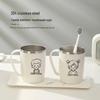 304 Stainless Steel Family Toothbrush Holder - Parent-Child Set for 3-5 Members