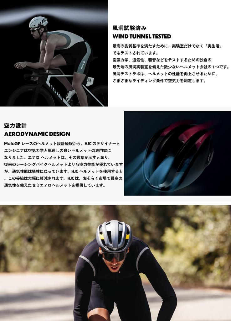 HJC IBEX3 Road Bike Helmet and Ultimate Performance and Fit with Reduced Air Stylish Design for Cycle Racing Size M Helmet, Top-of-the-Line [JCF