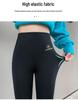 Damslimma svarta hajsimma yogaleggings - Bekväma, andningsbara och tunna