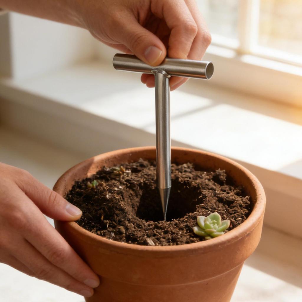 Hand Dibber Handheld Sowing Gardening Tools Garden Plant Seedlings Hole Dibber For Cucumber Flower Tomato Potting Yard Farm