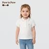 PawinPaw Girls' Cartoon Bear Polo T-Shirt