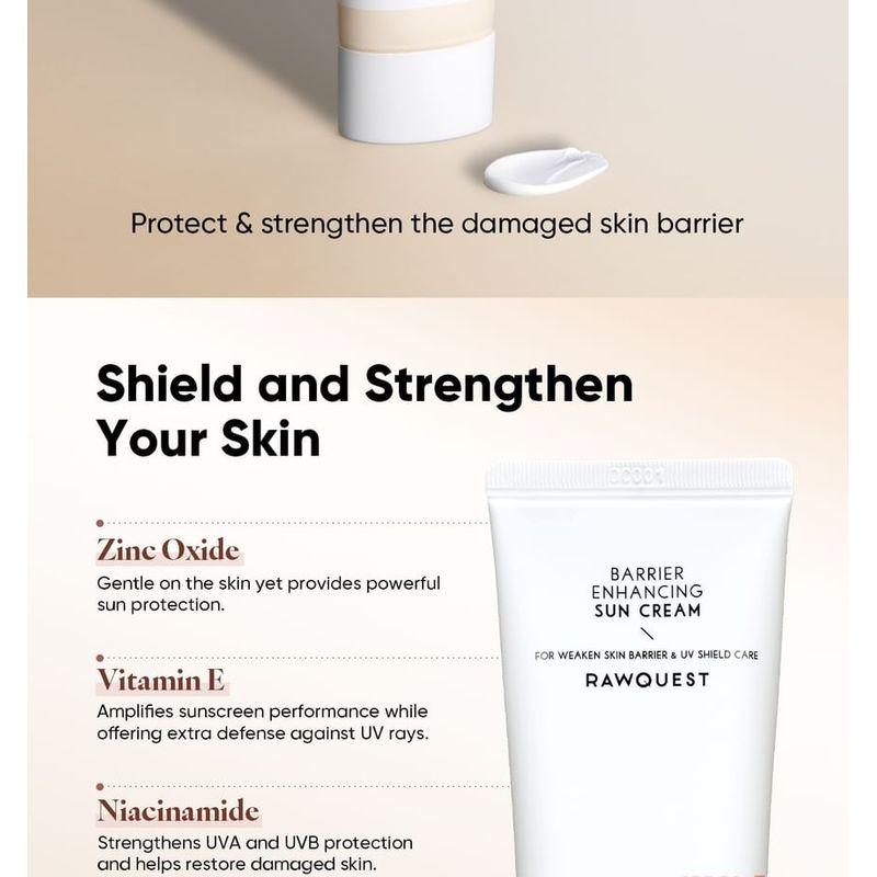 RAWQUEST Barrier Enhancing Sun Cream