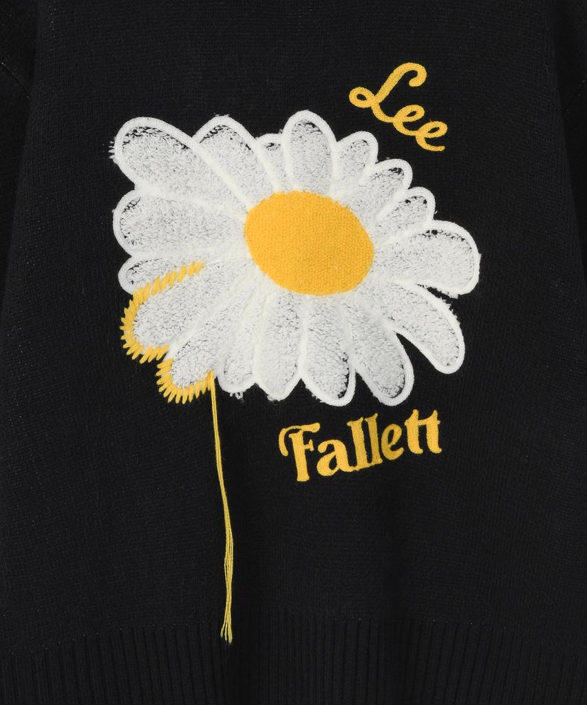 FALLETT [Fallett X Lee] Sunflower Knit Navy