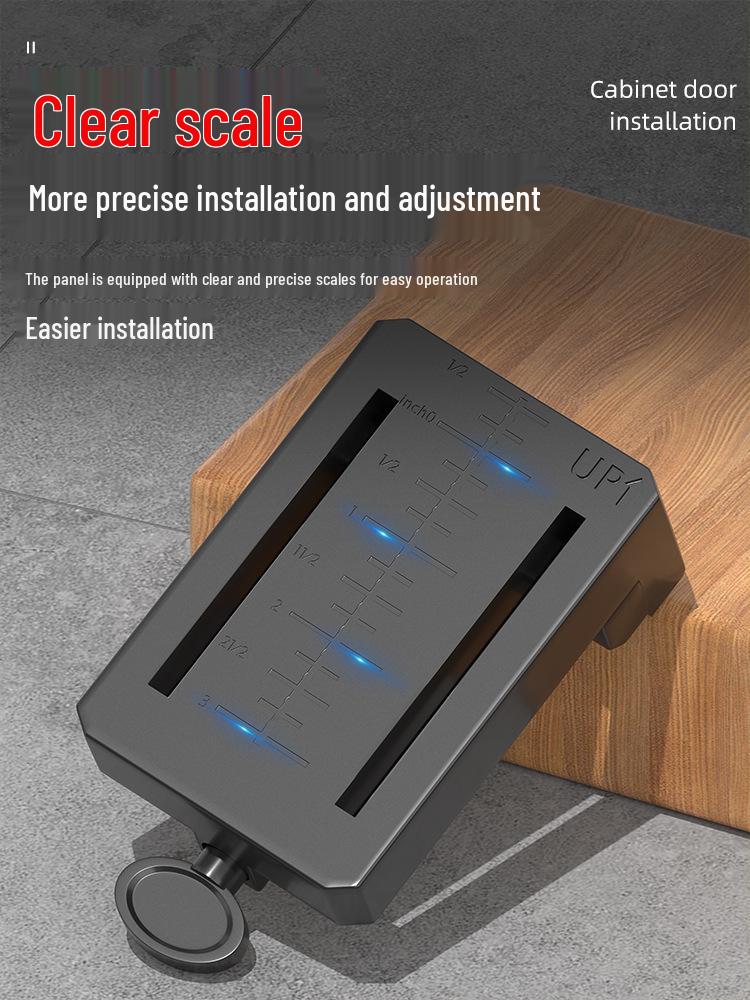 Multi-Purpose Cabinet Door Installation Tool for Home & Kitchen