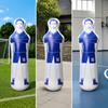 Aufblasbarer Fußballverteidiger Weichwand-Trainingsmannequin mit beschwertem Sockel