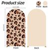 6.56ft Arched Backdrop for Birthday Baby Shower Party Arch Wall Stretchy Fabric Cover Leopard Print Photography Background