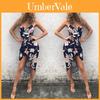 Elegantes Damen Blumen Maxikleid für Abendpartys und Strandtage