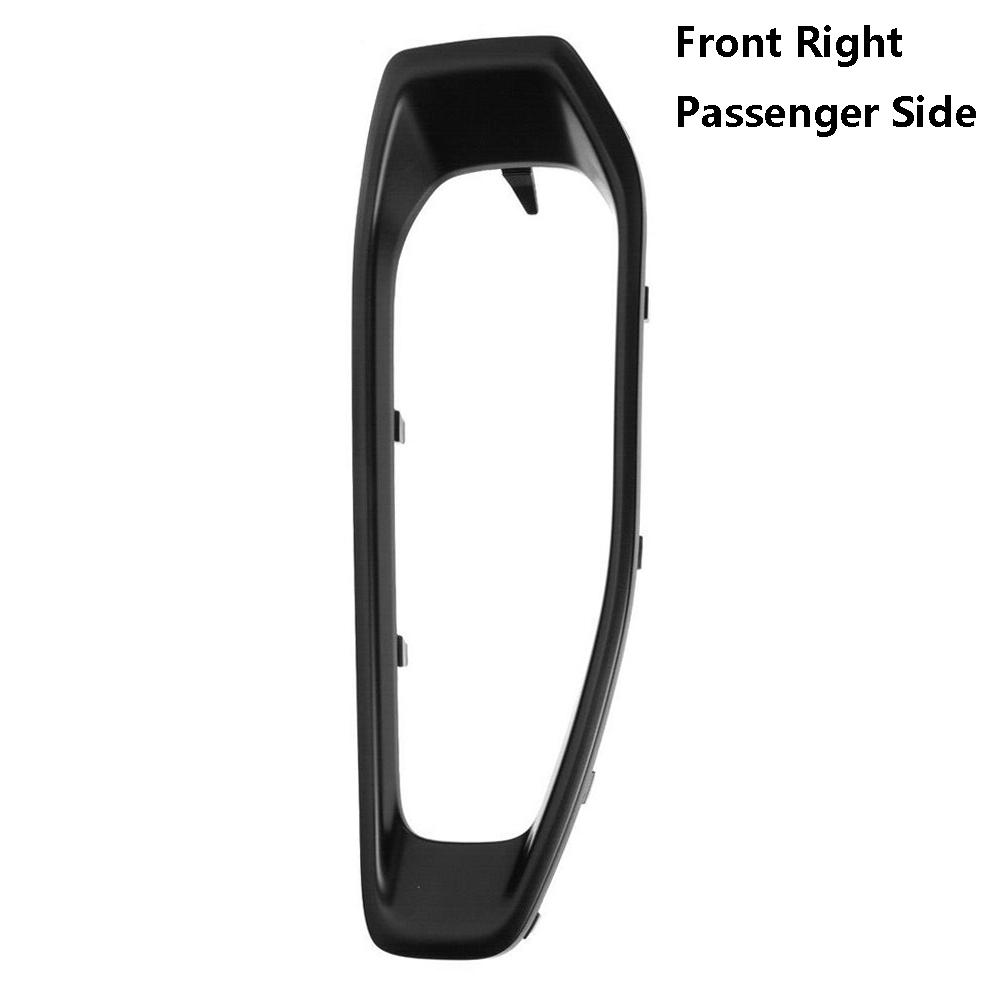 1pc Car Front Fog Light Trim Bezel Left/Right For Jeep Wrangler JL GLADIATOR 2018 2019 2020 2021 2022 2023 6BU59TZZAA 6BU58TZZAA