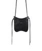 51Percent Thong Leather Mini Bag - Black