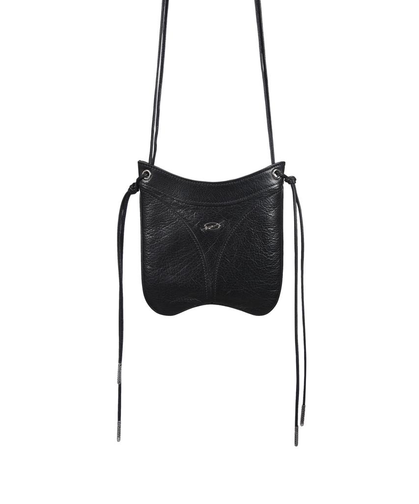 51Percent Thong Leather Mini Bag - Black
