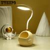 Eye Protection Desk Lamp Desk Student Dormitory Reading Night Light Led Bedroom Bedside Lamp USB Rechargeable Creative Desk Lamp