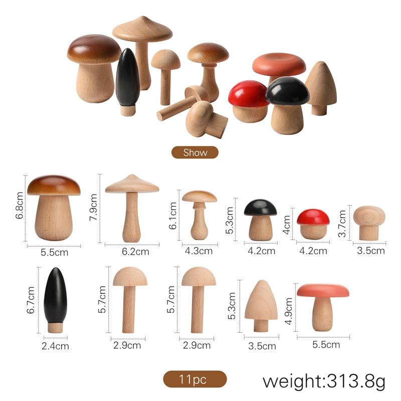 Wooden Simulated Farm Setting Scene Toys  Baby Thread Toy Shape Pairs Multiple And Functional Toys Nursery Decoration Baby Gift