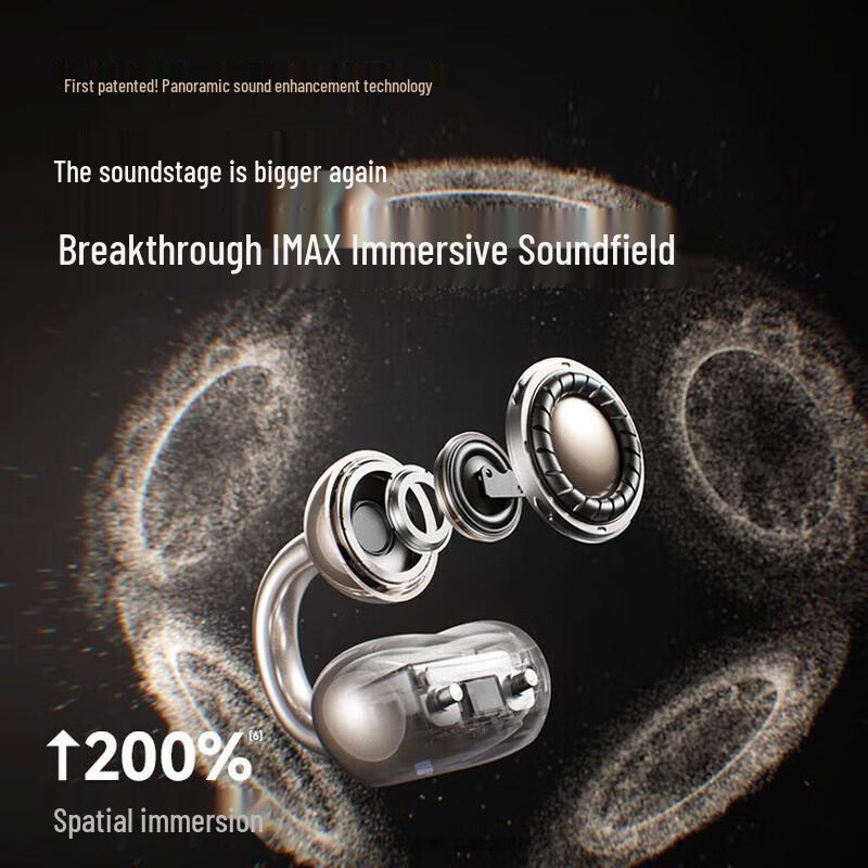 SANAG S6S Pro Bone Conduction Clip-on Bluetooth Earbuds