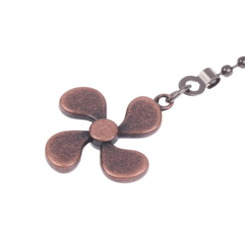 Fan Shape Ceiling Fan Pull Chain Light Shape Chandelier Pull Chain Metal Pendant Pull Chain Extension Chandelier Chain Extender