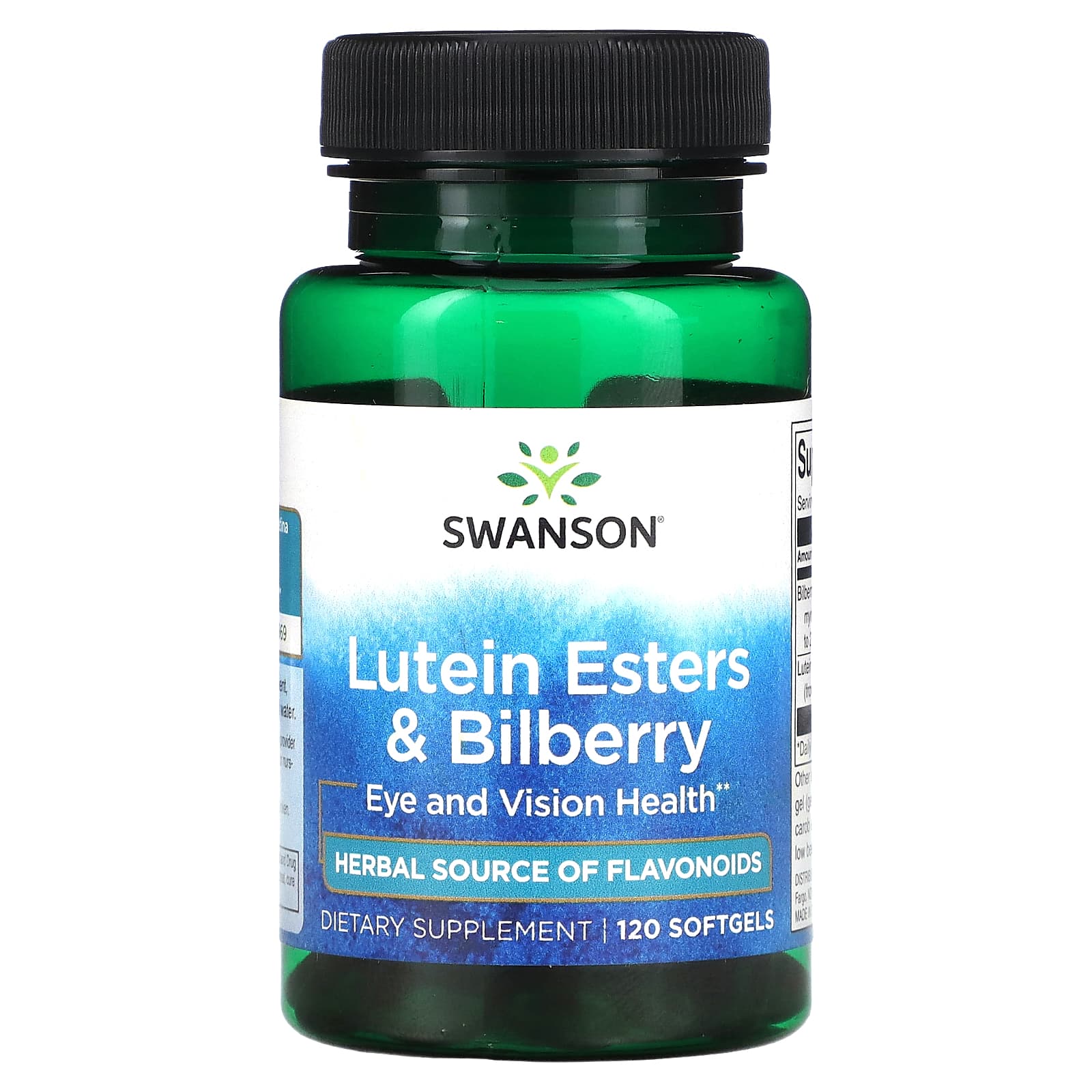 

Swanson, Ефіри лютеїну та чорниця, 120 м яких капсул