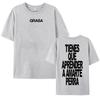 TIENES QUE APRENDER A AMARTE Tshirts SI TE DUELE CURITA Print T-shirt Nathy Peluso Singer Graphic T Shirt Cotton Tees