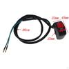 12V Motorbike Handlebar Fog Switch 22mm Direct Replaces Accessories Easily Control Professional
