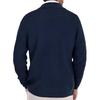 Men's Outdoor Casual Loose-fitting Plain Knit Jacket With A Green Collar And Double-breasted Buttons