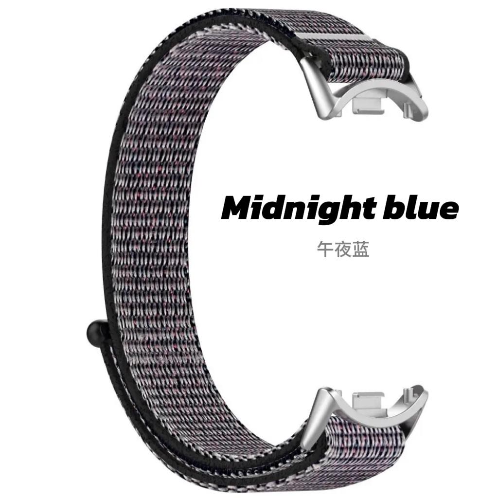 Nylon-Schlaufe für Xiaomi Smart Band 8 Armband Verstellbares Elastisches Armband Uhrenarmband für Mi Band 8 Band Zubehör
